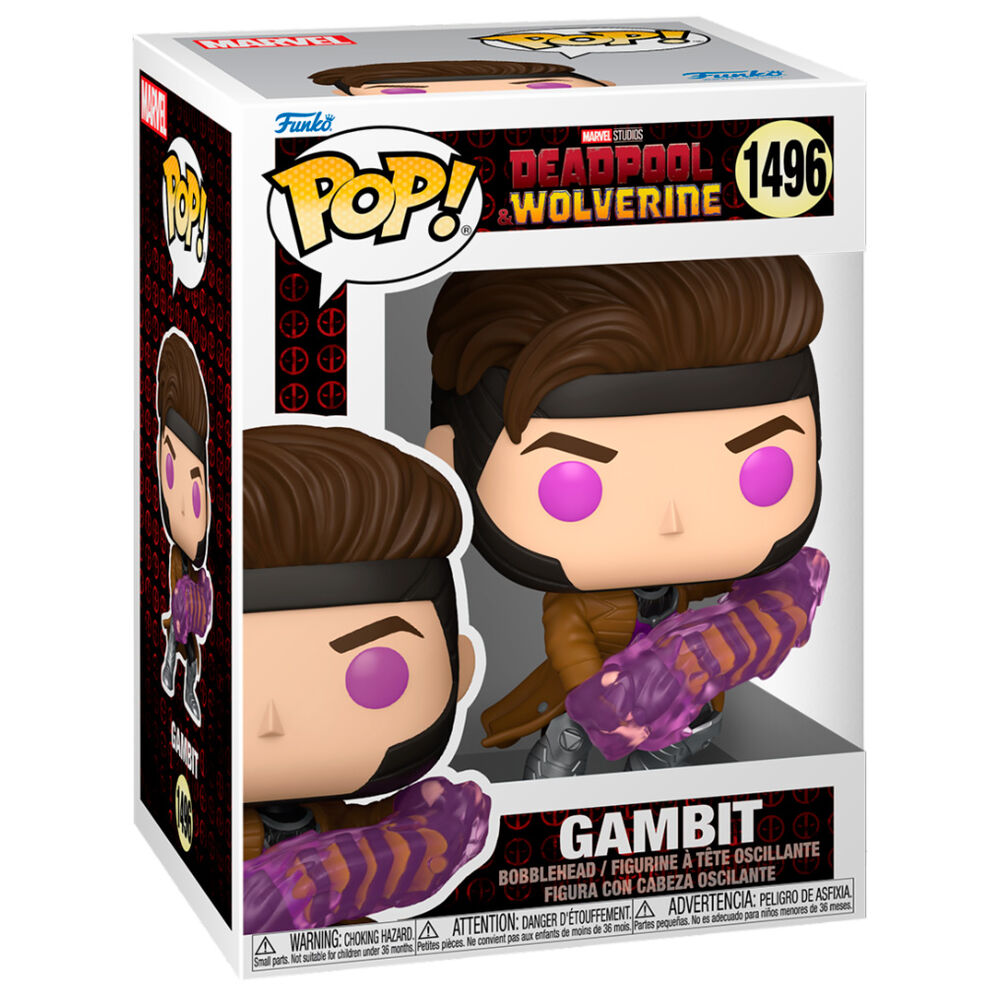 Figurine Funko POP! Marvel Deadpool & Wolverine Gambit