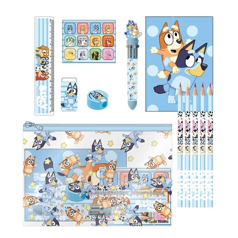 Set de papeterie Bluey stationary