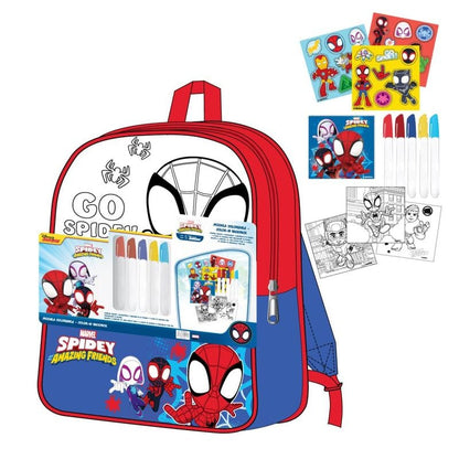 Set de papeterie Marvel Spidey Amazing Friends Diy backpack
