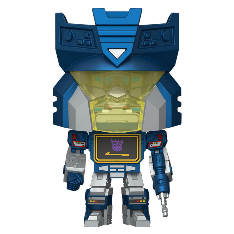 Figurine Funko POP! Bitty Bots Transformers Soundwave with Rumble, vue 3