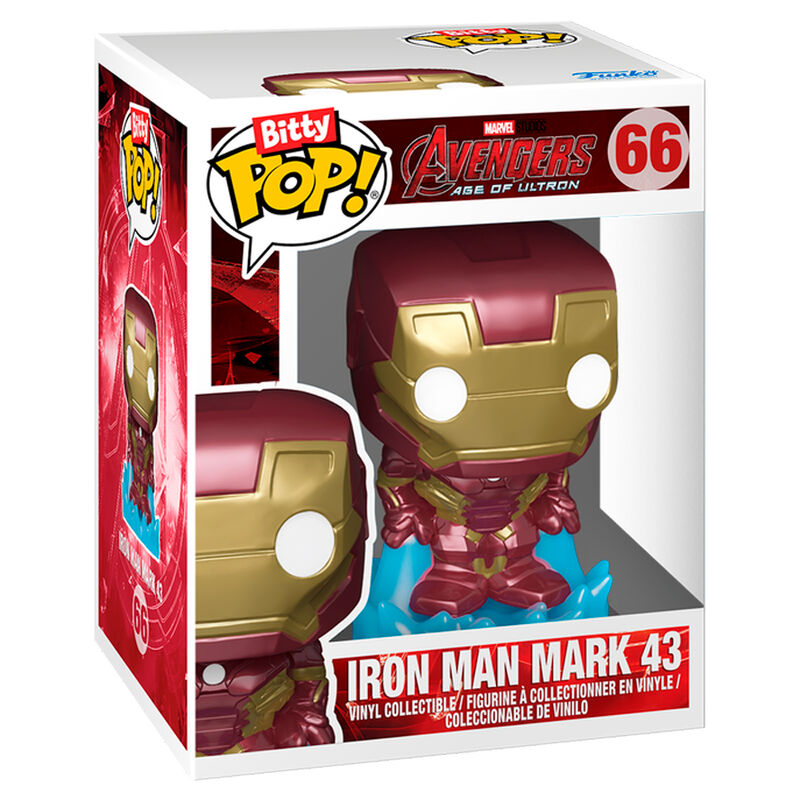 Figurine Funko POP! Bitty Bots Marvel Infinity Saga Hulkbuster with Iron Man, vue 4