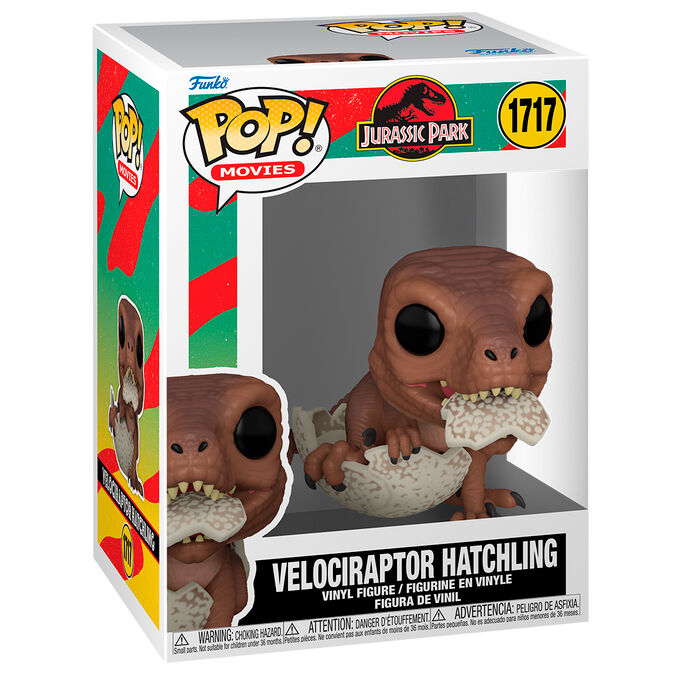 Figurine Funko POP! Jurassic Park Velociraptor Hatchling