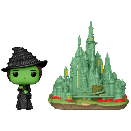 Figurine Funko POP! Town Wicked Elphaba with the Emerald City