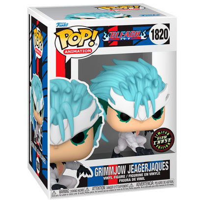 Figurine Funko POP! Bleach Grimmjow Jeagerjaques 5 + 1 Chase, vue 4