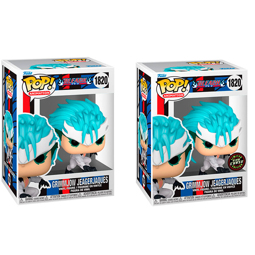 Figurine Funko POP! Bleach Grimmjow Jeagerjaques 5 + 1 Chase