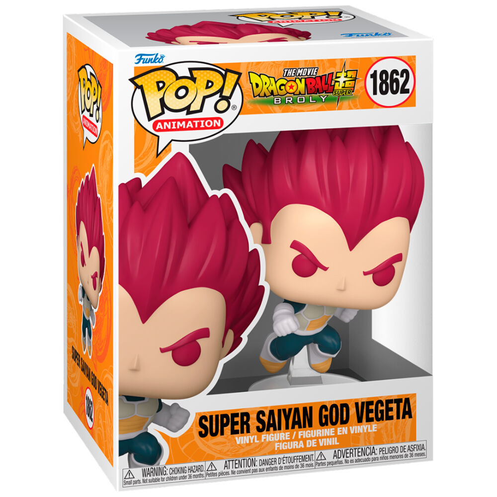 Figurine Funko POP! Dragon Ball Super Broly Super Saiyan God Vegeta