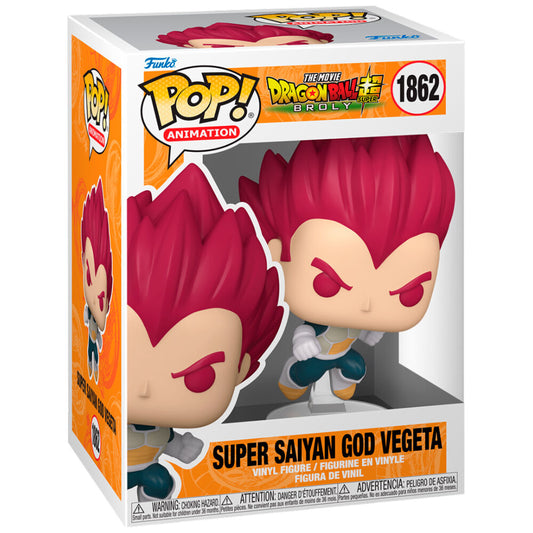 Figurine Funko POP! Dragon Ball Super Broly Super Saiyan God Vegeta