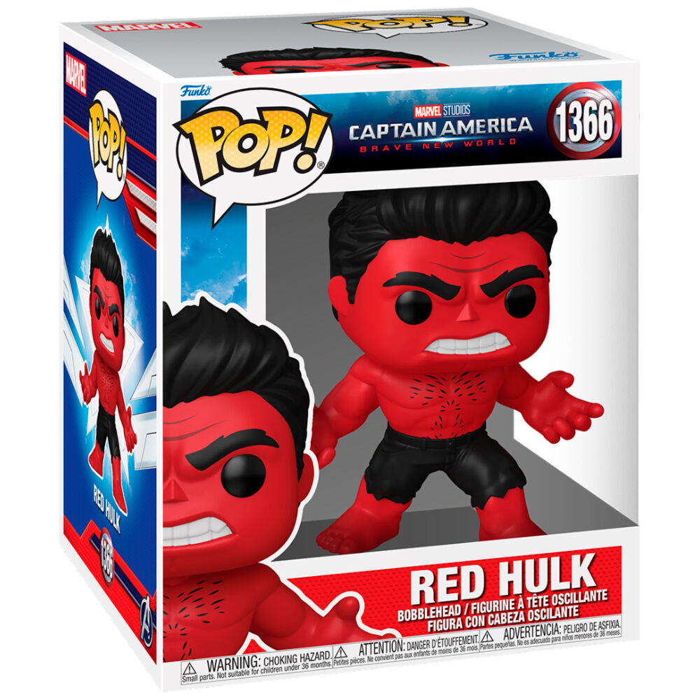 Figurine Funko POP! Marvel Capitan America Brave New World Red Hulk