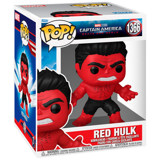 Figurine Funko POP! Marvel Capitan America Brave New World Red Hulk