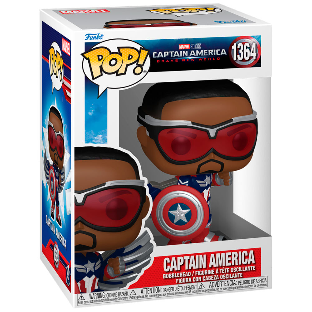 Figurine Funko POP! Marvel Capitan America Brave New World Capitan America