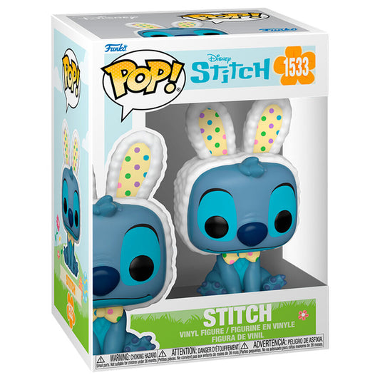 Figurine Funko POP! Disney Stitch Stitch Conejo de Pascua