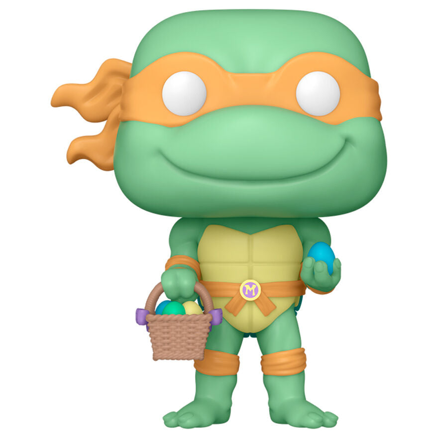 Figurine Funko POP! Tortugas Ninja Michelangelo Conejo de Pascua, vue 2