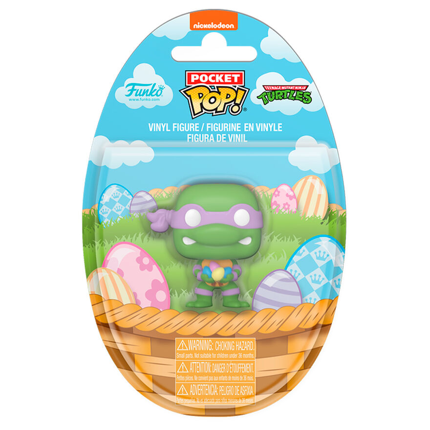 Figurine Funko POP! Tortugas Ninja Donatello Conejo de Pascua, vue 2