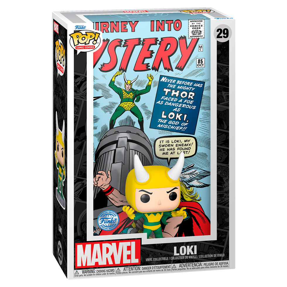 Figurine Funko POP! Comic Cover Marvel Loki Exclusive