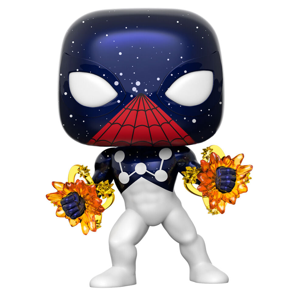 Figurine Funko POP! Marvel Spider Man Captain Universe Exclusive, vue 2