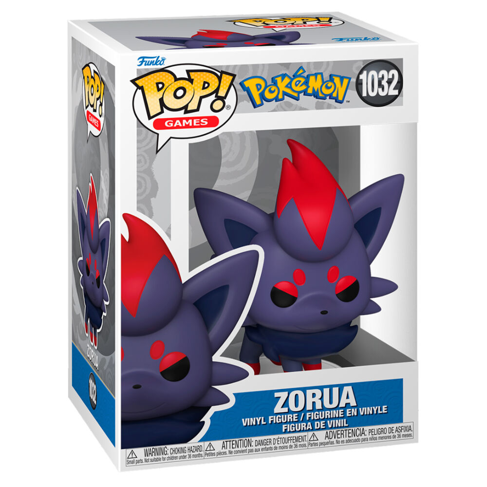 Figurine Funko POP! Pokemon Zorua, vue 2