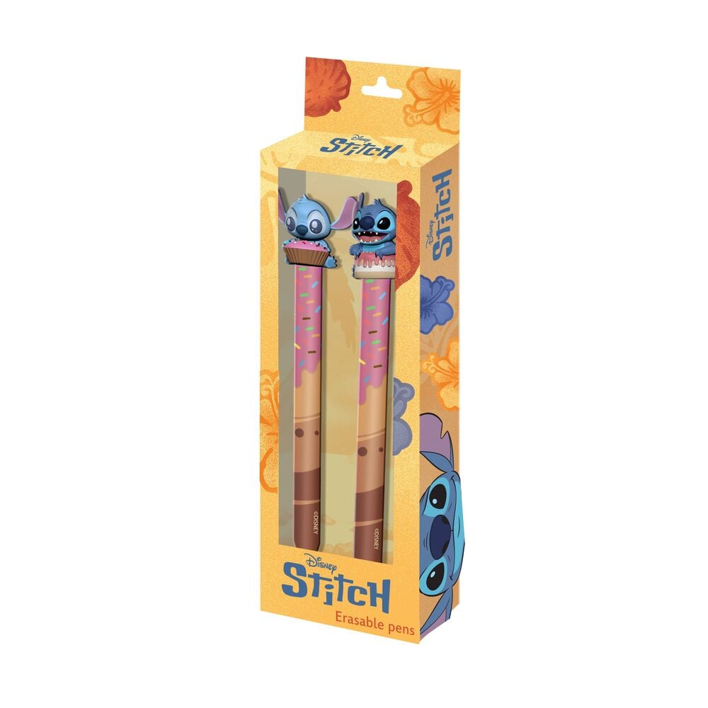 Stylo Disney Stitch pack 2 erasable