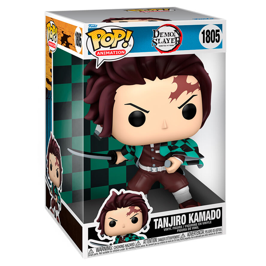 Figurine Funko POP! Demon Slayer Kimetsu no Yaiba Tanjiro Kamado 25cm, vue 2