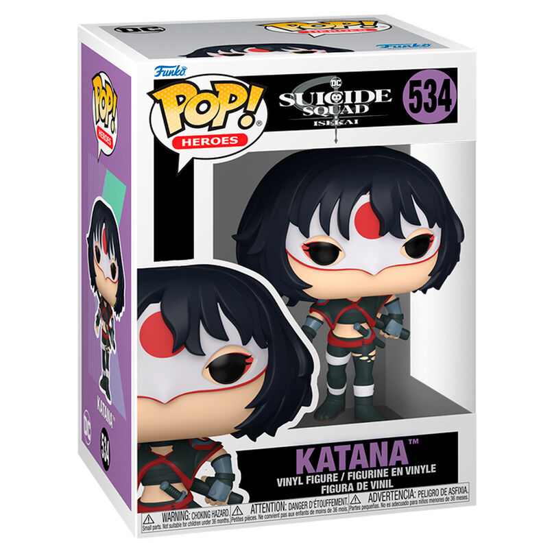 Figurine Funko POP! DC Comics Escuadron Suicida Isekai Katana, vue 2