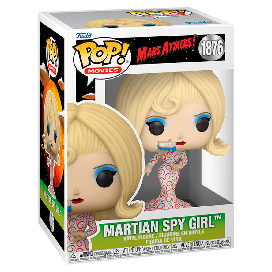Figurine Funko POP! Mars Attacks Martian Spy Girl