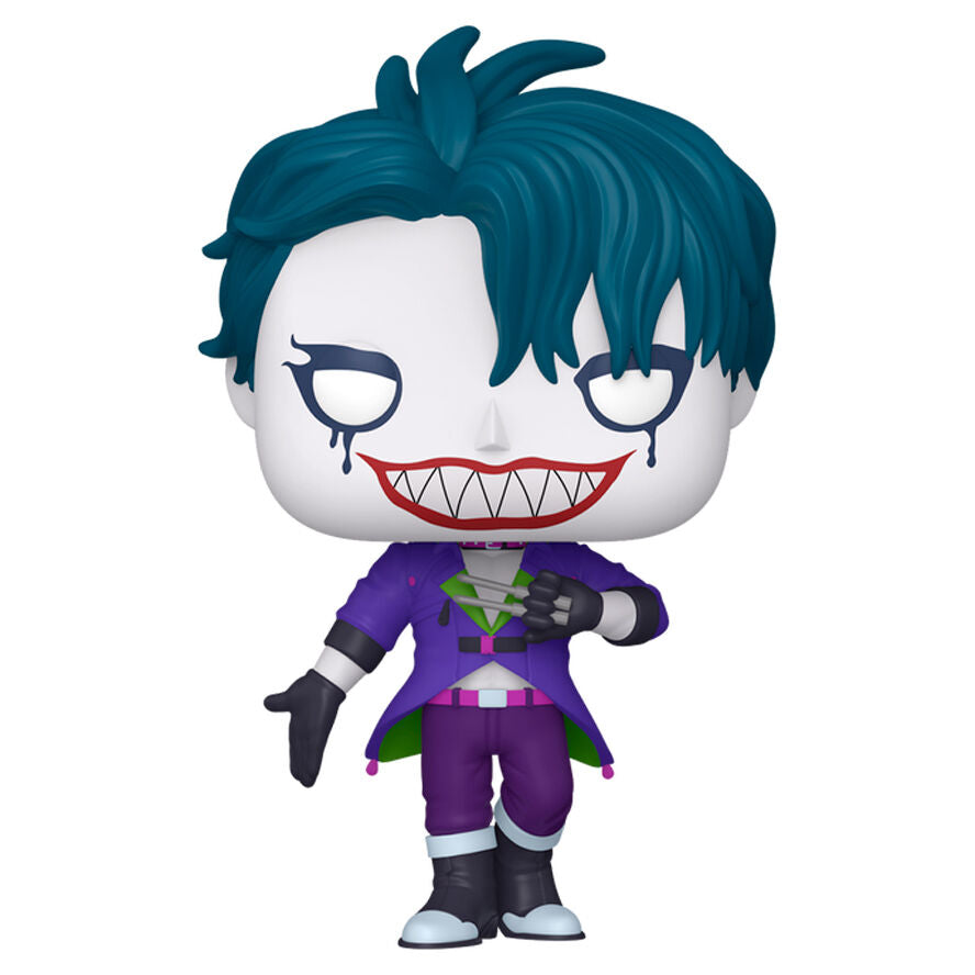 Figurine Funko POP! DC Comics Escuadron Suicida Isekai The Joker 5 + 1 Chase, vue 4