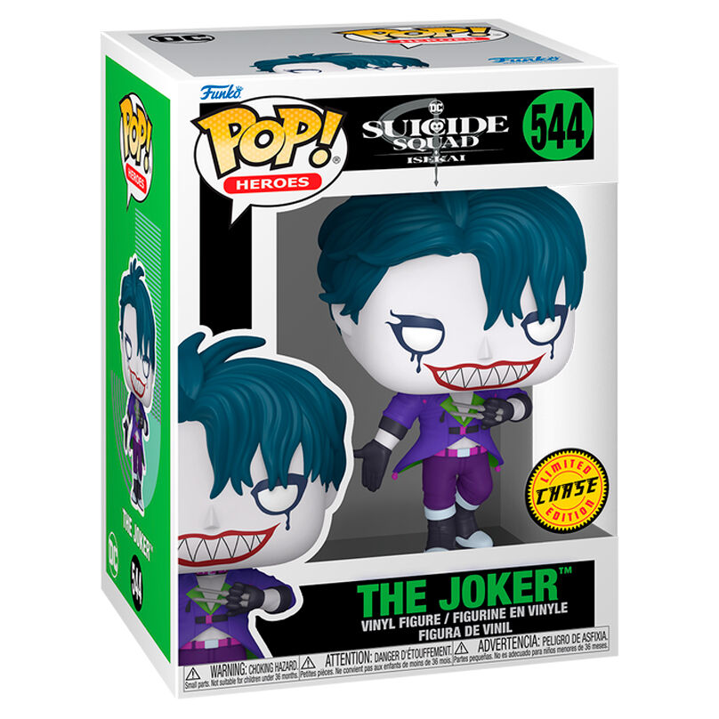 Figurine Funko POP! DC Comics Escuadron Suicida Isekai The Joker Chase, vue 2