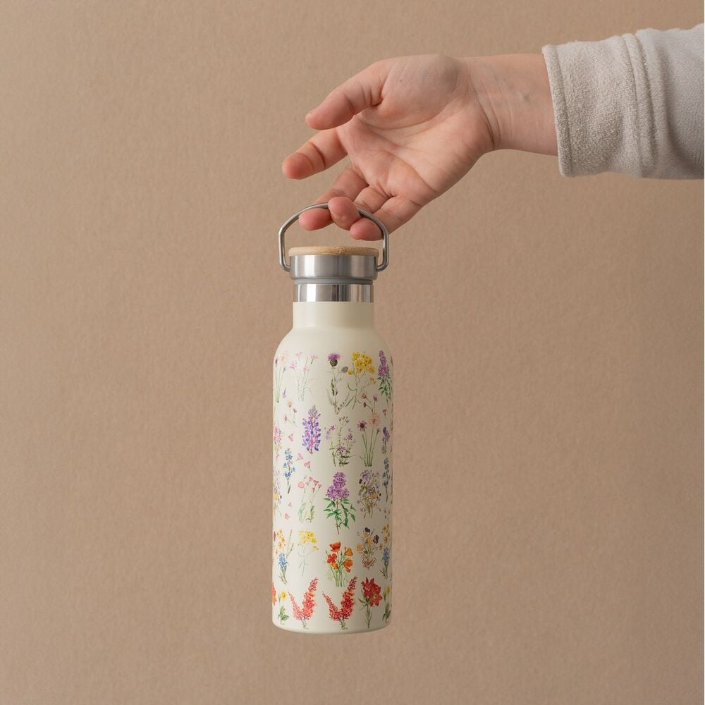 Gourde en inox Wild Flowers 500 ml, vue 4