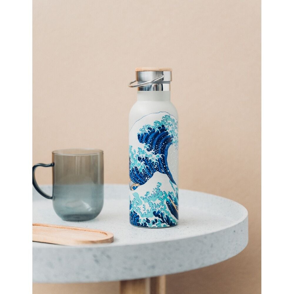 Gourde en inox The Great Wave of Kanagawa Hokusai 500 ml, vue 3