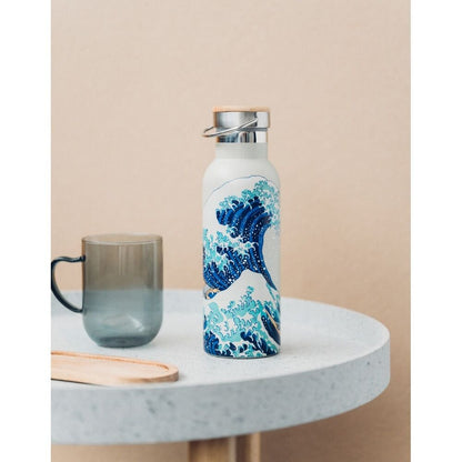 Gourde en inox The Great Wave of Kanagawa Hokusai 500 ml, vue 3