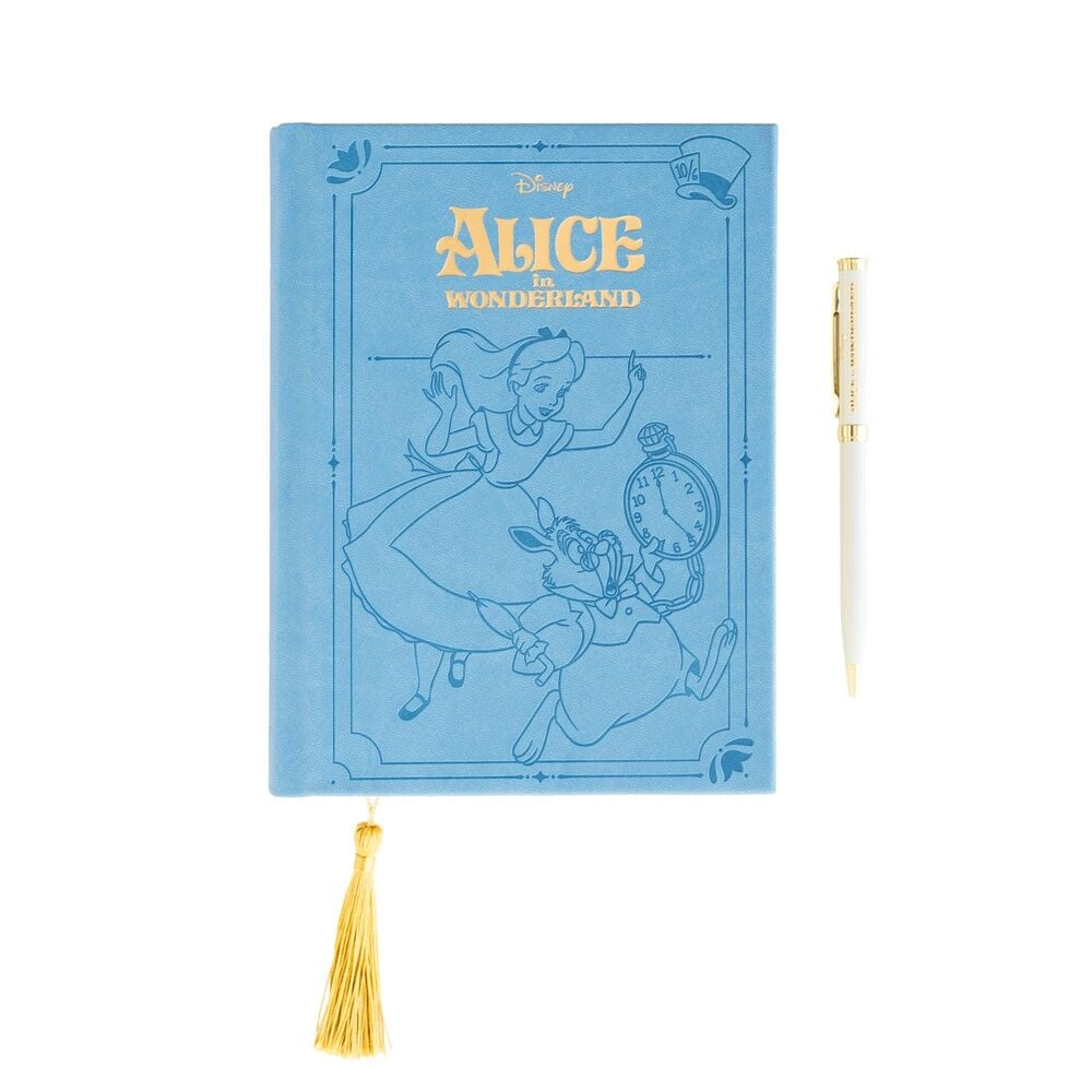 Cahier Disney Alice in Wonderland + Pen set