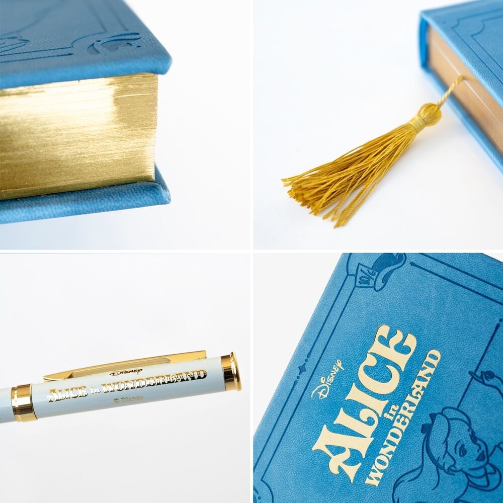Cahier Disney Alice in Wonderland + Pen set, vue 4