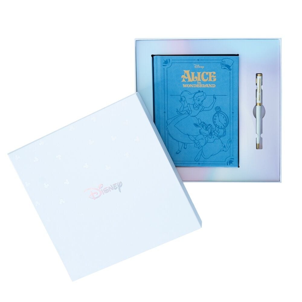 Cahier Disney Alice in Wonderland + Pen set, vue 2