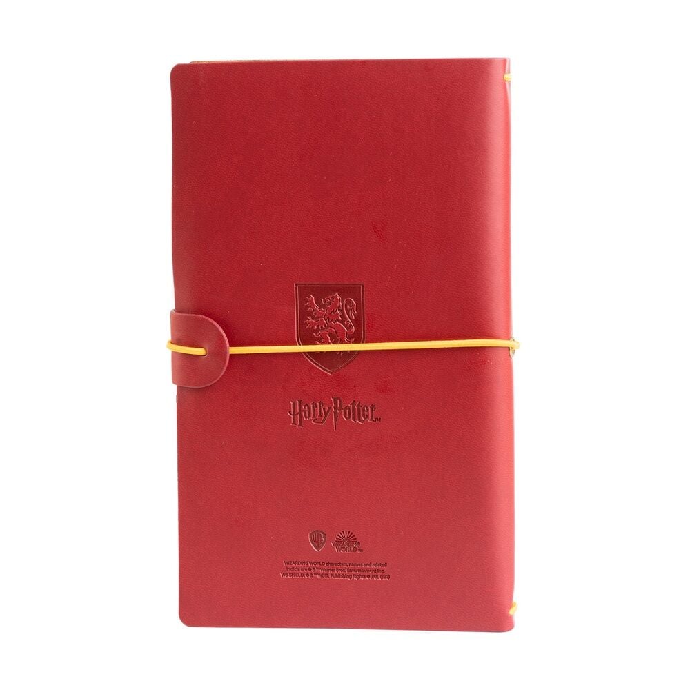 Cahier Harry Potter Gryffindor travel, vue 2