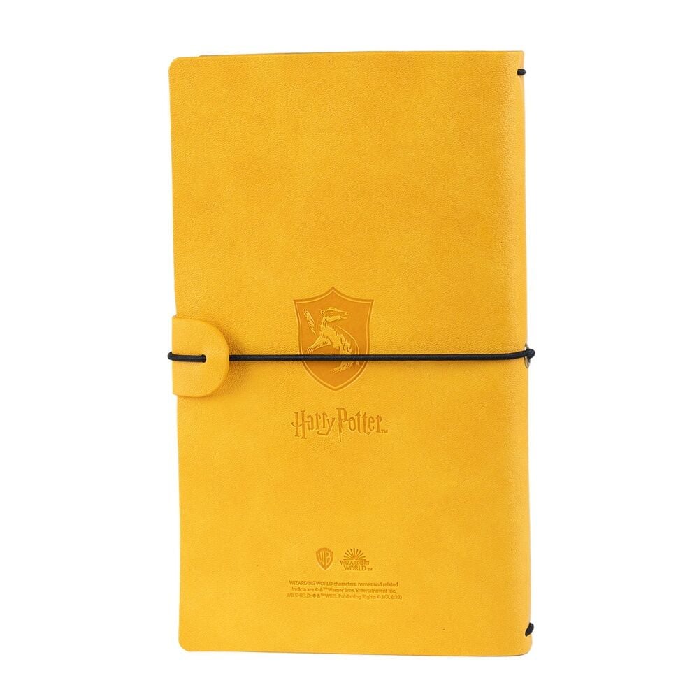 Cahier Harry Potter Hufflepuff travel, vue 2