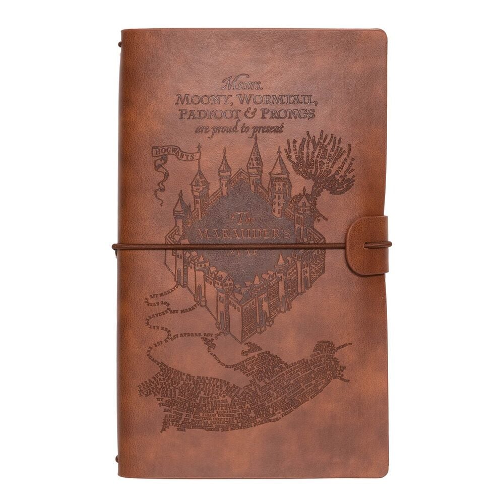 Cahier Harry Potter Marauder Map travel