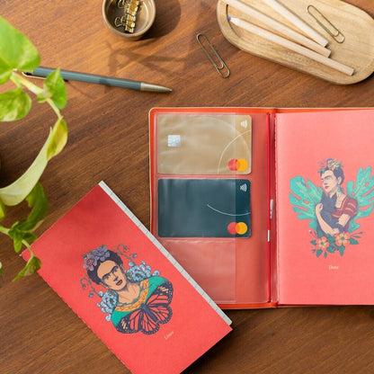 Cahier Frida Kahlo travel, vue 2