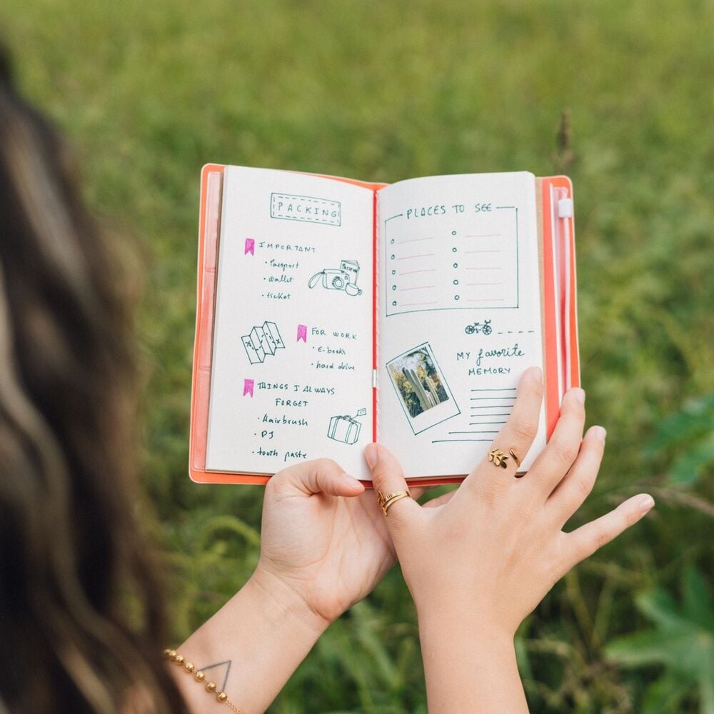 Cahier Frida Kahlo travel, vue 5