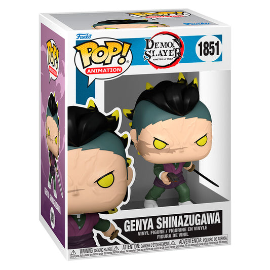 Figurine Funko POP! Demon Slayer Kimetsu no Yaiba Genya Shinazugawa