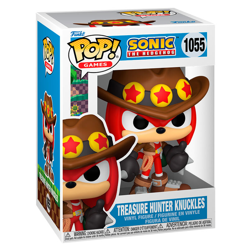 Figurine Funko POP! Sonic the Hedgehog Treasure Hunter Knuckles