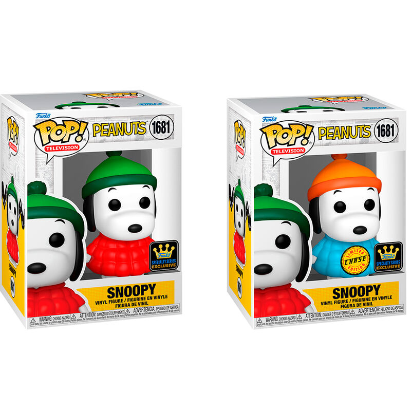 Figurine Funko POP! Peanuts Snoopy 5 + 1 Chase Exclusive