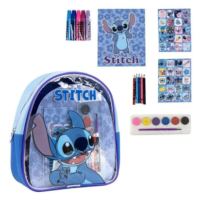 Set de papeterie Disney Stitch backpack