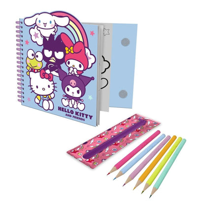 Cahier Hello Kitty and Friends Activity + removable case