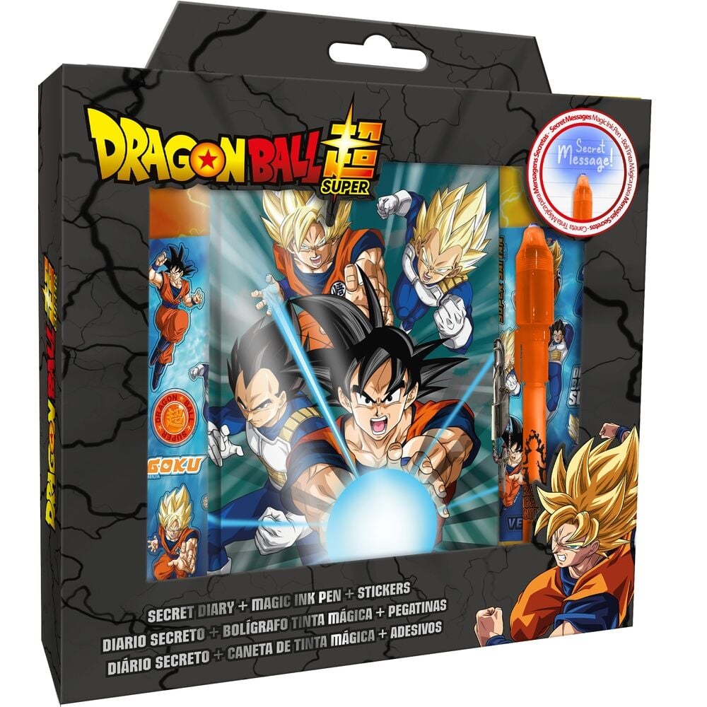 Agenda Dragon Ball Super + magic pen