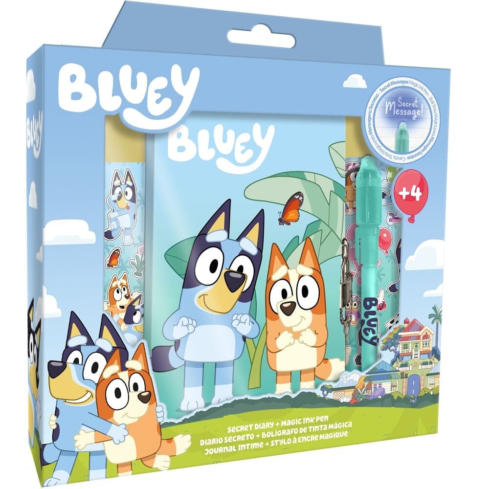 Agenda Bluey + magic pen