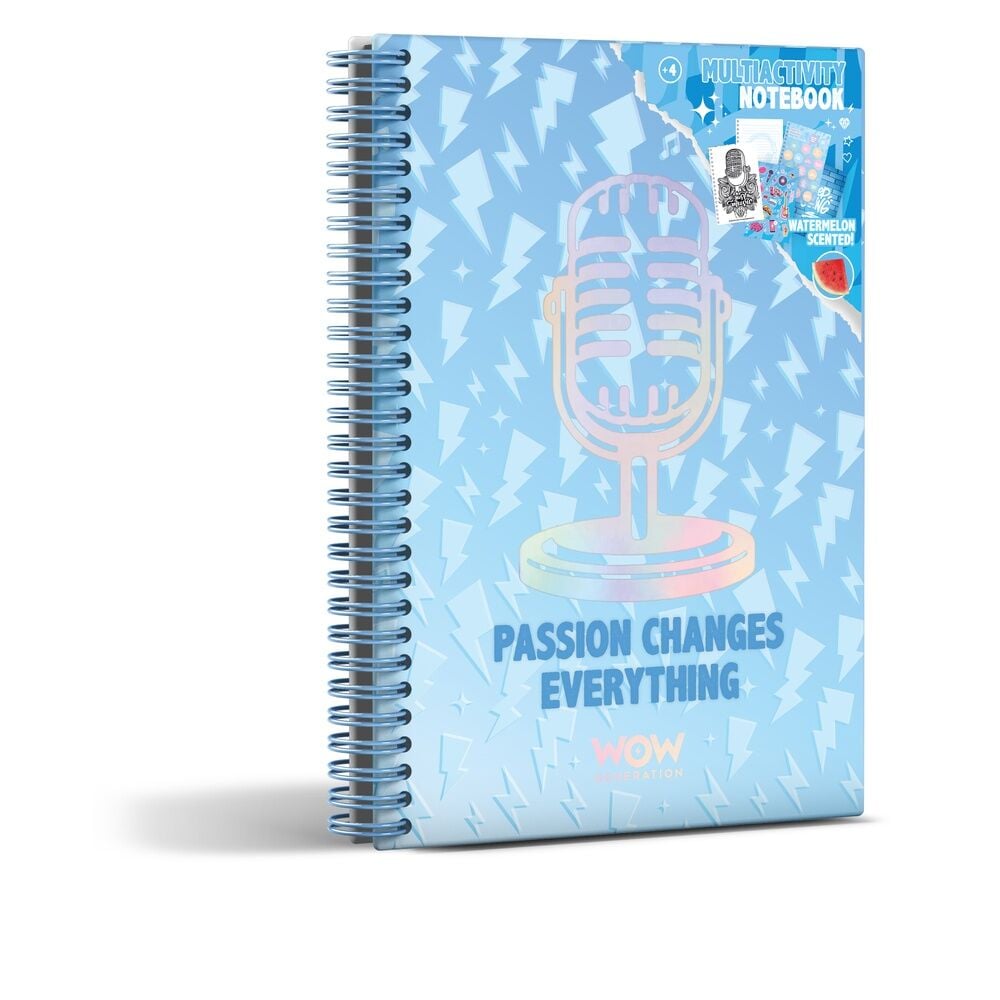 Cahier Wow Generation Singer Emma
