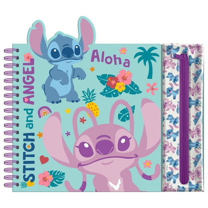 Cahier Disney Stitch Activity avec removable case