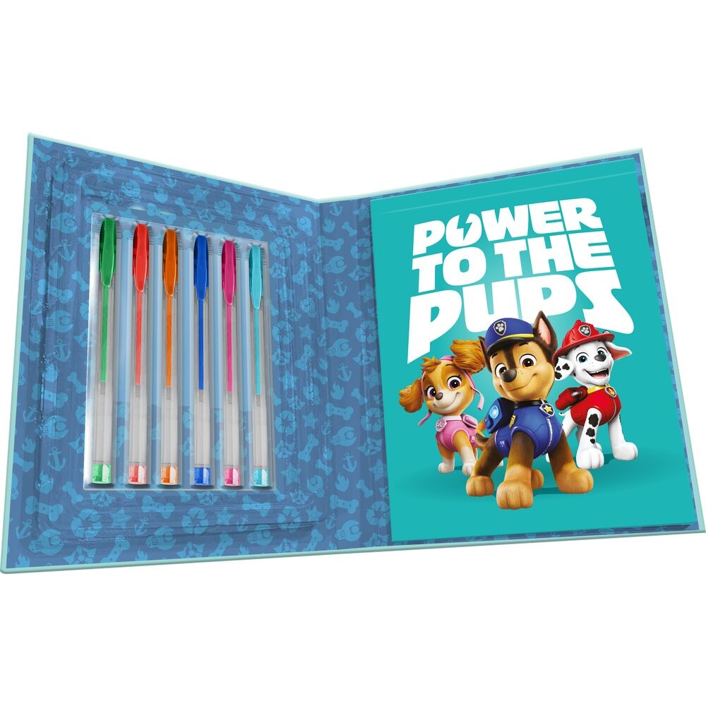 Cahier Paw Patrol Activity + 6 gel pens, vue 2
