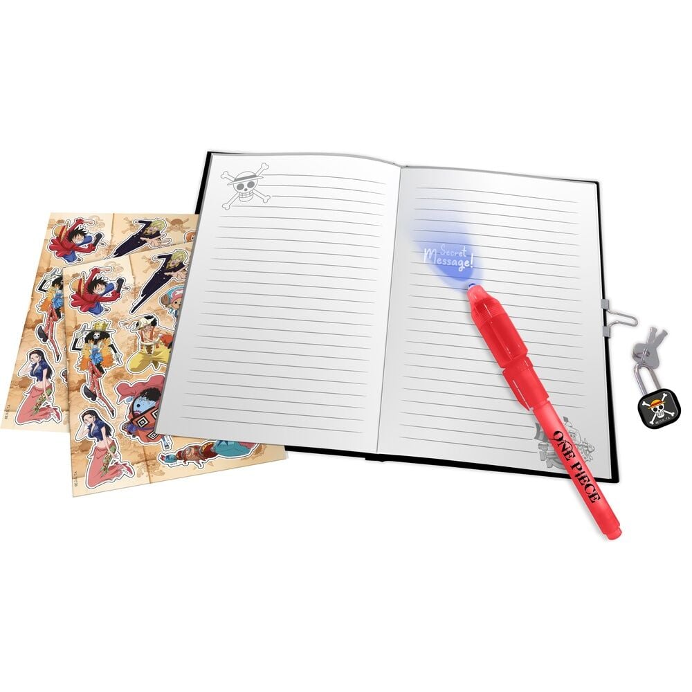 Agenda One Piece + magic pen, vue 2
