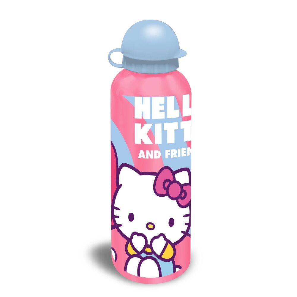 Gourde en aluminium Hello Kitty and Friends assorti 500 ml, vue 2