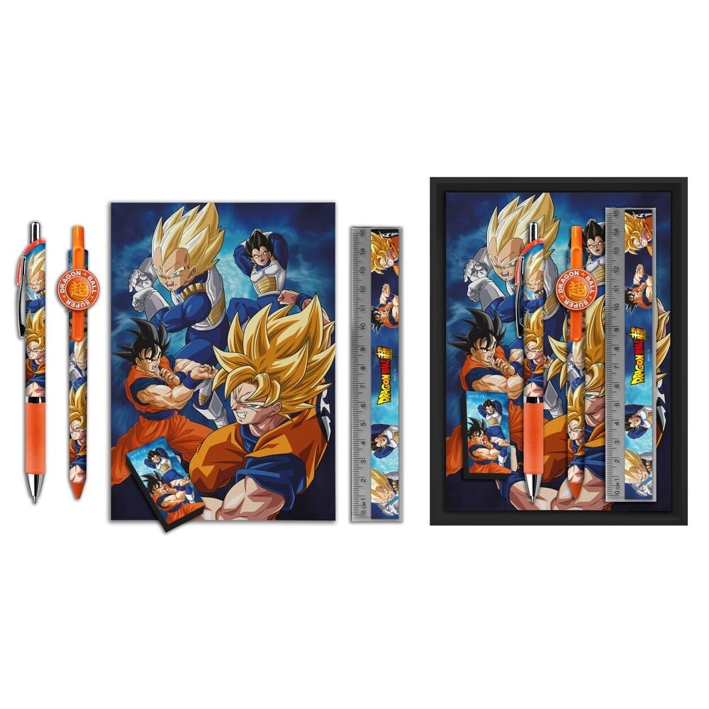 Set de papeterie Dragon Ball Super in box, vue 2